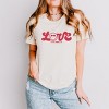 Simply Sage Market S.W.Smiley Love Cursive Short Sleeve Tee - 2 of 4