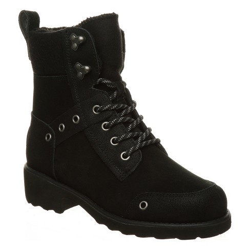 Target black leather clearance boots