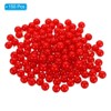 Unique Bargains Beautiful Designer DIY Jewelry Making Faux Pearl Pendants 150 Pcs Gold Red 0.39" - 3 of 4