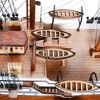 Amerigo Vespucci Model Ship – Handcrafted 36" Wood Replica, Painted Admiral Line By Old Modern Handicrafts - 3 of 4