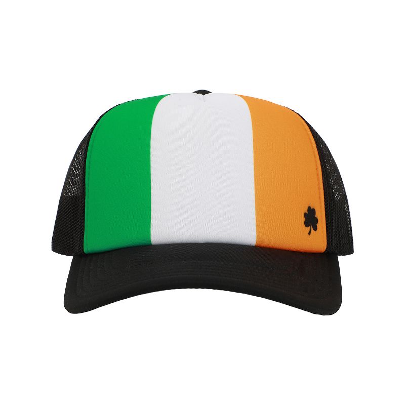 St. Patrick’s Day Irish Flag Colors Foam Trucker Hat, 1 of 6