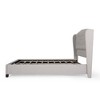 Queen Size Upholstered Platform Bed with Deep Button Tufted Headboard - 3 of 4