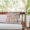 Deny Designs Marta Barragan Camarasa Spring Flowery Meadow Square Outdoor Throw Pillow - 2 of 4
