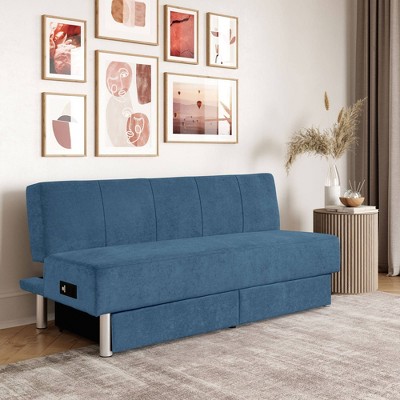Morrison Convertible Futon Sleeper Sofa - Serta