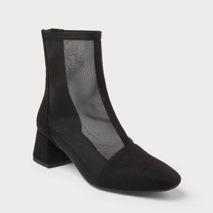 Women’s Celaena Boots with Memory Foam Insole – A New Day™ Black - 1 of 3