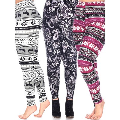 black/white paisley, grey/white, burgundy