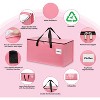 Extra Large Moving Bags with Zipper - Heavy Duty Tote for Packing Clothes, Durable Storage Bin Organizer, Multipack Set - 3 of 4
