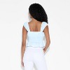 Women's Cap Sleeve Squareneck Peplum Top - WIld Fable™ - 3 of 3
