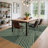 Washable Area Rugs Modern Striped Rugs for Living Room - 4 of 4