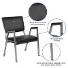Emma and Oliver 1000 lb. Antimicrobial Bariatric Open Back Armchair - 3 of 4