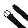 CTM Men's Elastic Braided Belt with Covered Buckle (Big & Tall Available) - 2 of 4