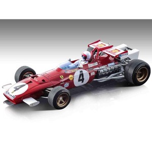 Ferrari 312B #4 Clay Regazzoni Winner "F1 Italian GP" (1970) with Driver Figure Ltd Ed to 105 pcs 1/18 Model Car by Tecnomodel - 1 of 3