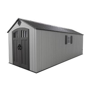 Lifetime 8 ft. x 20 ft. Outdoor Storage Shed (60470) - 1 of 4