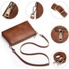 Generic Crossbody Bags RFID Blocking Leather Cross Body Bag Purses Women's Crossbody Handbags - 3 of 4