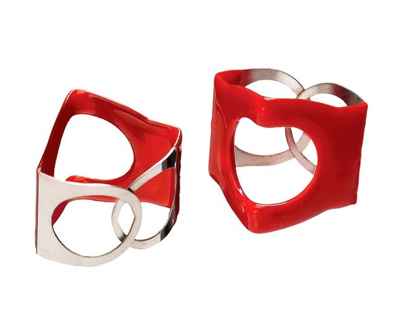PinchClip Cymbal Wing Nut replacement 3-Pack Red