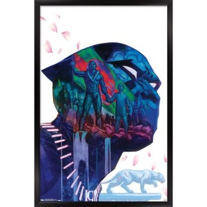Trends International Marvel Comics Black Panther - Rise #1 Framed Wall Poster Prints - 1 of 4