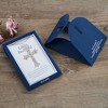 Anna-Kaci Silver Tone Crystal Rhinestone Cross Patonce Necklace with Message Card & Envelope Jewelry Gift - 4 of 4