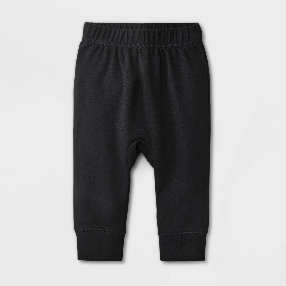 Baby Boys' Jogger Pants - Cat & Jack Black 12M