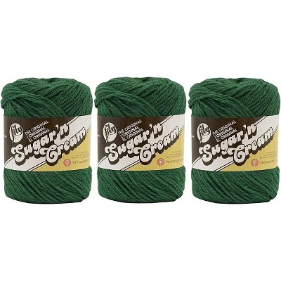 pack Of 3) Lily Sugar'n Cream Yarn - Solids-overcast : Target