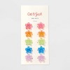 Girls' 10pk Iridescent Flower Claw Clips - Cat & Jack™: Hair Styling Accessories for All Hair Types, Solid Pattern - 2 of 4