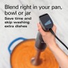 Hamilton Beach Professional Variable Speed Hand Blender 59750: 6-Speed Immersion Stick, Dishwasher-Safe, 225W Silver - 3 of 4