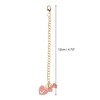 Unique Bargains Heart Bow Water Cup Pendant 1 Pc - 2 of 4