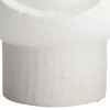 Studio 55D Bletheny White Ceramic Pedestal Decorative Bowl - 4 of 4