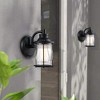 1-Light Industrial Dark Bronze Metal Wall Sconce (4-Pack) - 2 of 4