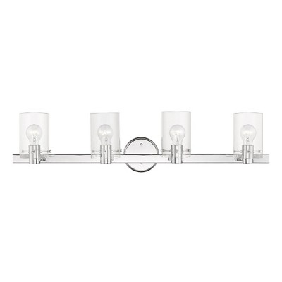 Livex Lighting Munich 4 - Light Vanity in  Polished Chrome