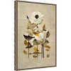 Amanti Art Sunbathing Flower by Treechild Canvas Wall Art Print Framed 16 x 23-in. - 3 of 4