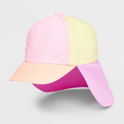 Image of Baby Girls' Colorblock Sun Hat - Cat & Jack™ 0-6M