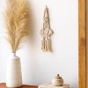 Livabliss Harbor 19"H x 6"W Coastal Beige Wall Tapestries - 2 of 3