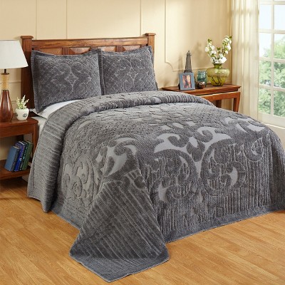 Better Trends Ashton Collection: Luxurious Medallion Design Bedspread ...