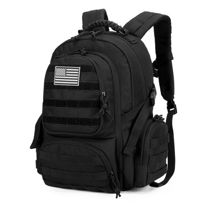 Generic 30L Military Tactical Backpack for Men 3 day Assault Pack Molle Daypack Army Hiking Rucksack (Black)