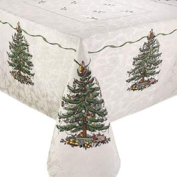 Avanti Linens Spode Tree Green 52 x70 Tablecloth