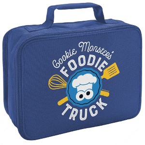 Sesame Street Cookie Monster's Foodie Truck Insulated Soft Sided Lunch Box - 1 of 4