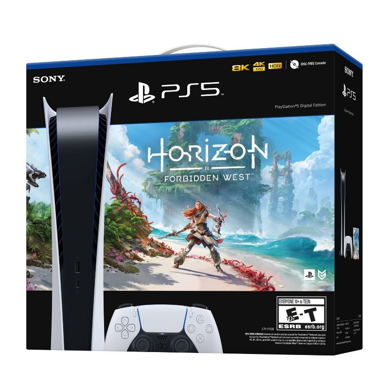 PlayStation 5 Digital Console Horizon Forbidden West Bundle, 3 of 5