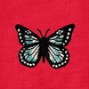 Dalix Butterfly Embroidered Cotton Relaxed Fit Short Sleeve Crewneck Tee Shirt Women - 4 of 4
