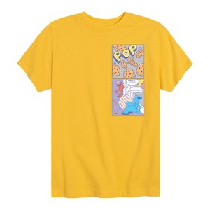Boys' - Sesame Street - Comic Scene - Kids Lc Oversized Infant Short Sleeve Graphic T-Shirt Short Sleeve Graphic T-Shirt - 1 of 4