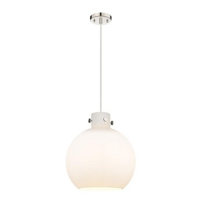 Newton Sphere - 1 Light Pendant In Industrial Style-15.38 Inches Tall and 14 Inches Wide