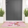 Daily Regina Designs Colorful Mushrooms And Flowers 36" x 24" Welcome Mat - Society6 - 2 of 3
