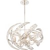 Crescent Polished Nickel Pendant Light - 2 of 4