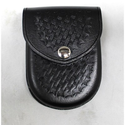 Duty Gear Basketweave Handcuff Case Black by Solar 1