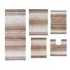 Gradiation Rug Collection Cotton Tufted Set of 5 Bath Rug Set - Home Weavers - 2 of 4