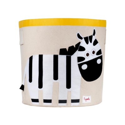 3 Sprouts Kids Storage Basket - Zebra