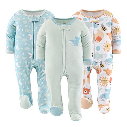 Footed baby hot sale sleepers