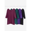 Woman Within Plus Size Pleat Back Tunic - 4 of 4
