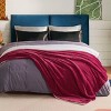 Bedsure | Solid Faux Shearling Fleece Blanket Warm Soft and Stylish - 3 of 4