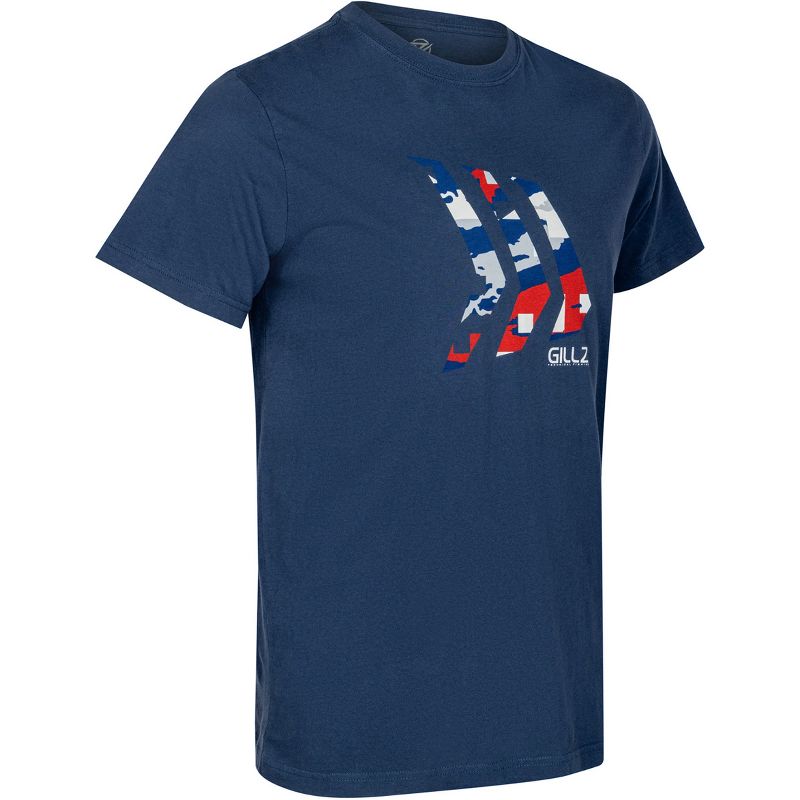Gillz Contender Series 3 Gillz USA Tek Fill T-Shirt - Dress Blues, 2 of 3
