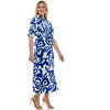 Harlow & Rose Womens Maxi Shirtdress with Long Sleeves - 2 of 3